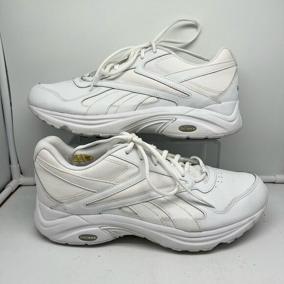 Reebok Shoes Mens 11.5 Walk Ultra DMX Max Athletic Sneaker White Walking - Picture 1 of 8